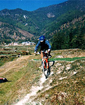 off road mountain Biking tour, Biking Nepal
